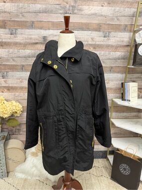 Venezia Milano black with gold accent jacket medium
